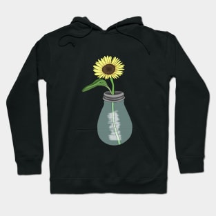 Sunflower in Light blub Hoodie